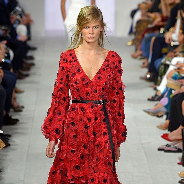 michael_kors ready to wear spring summer 2016 _new york september 2015 dress clothing apparel person human fashion runway female