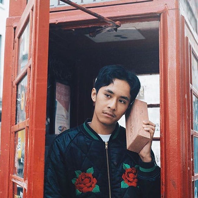 phone booth person human door